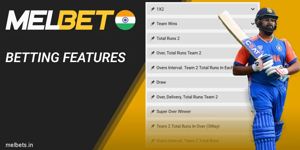 Sports Betting Features at Melbet India