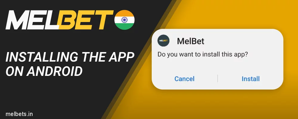 Instruction on how to install Melbet App on Android