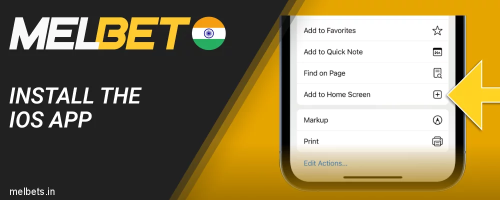 Install the Melbet iOS App