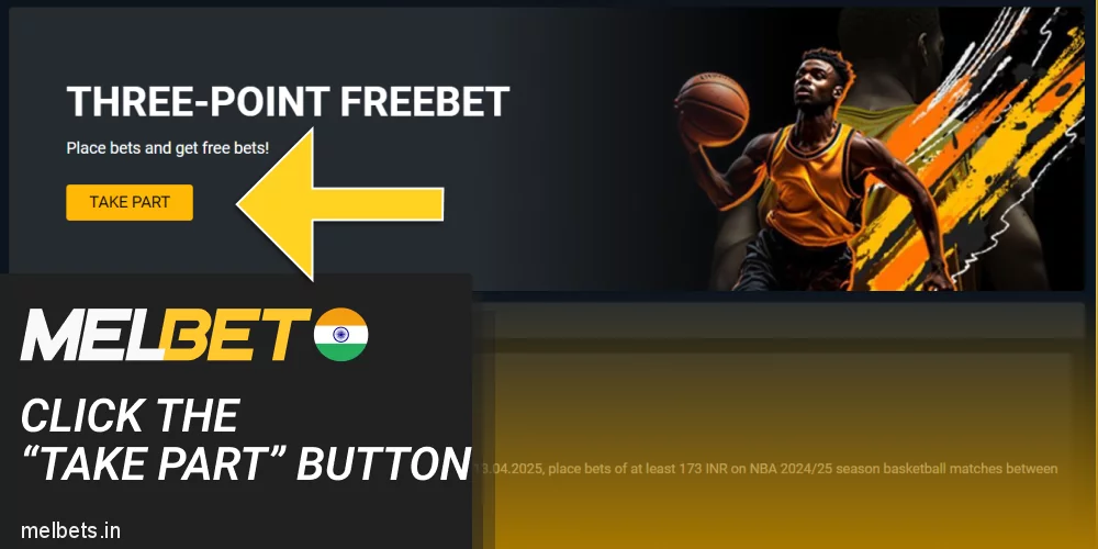 Activate the Melbet bonus