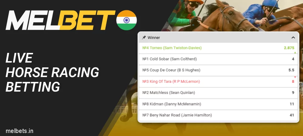 Melbet Live Horse Racing Betting in India