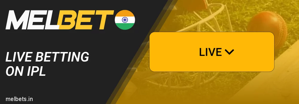 IPL Live betting at Melbet