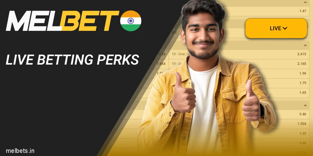 Advantages of the Live betting at Melbet