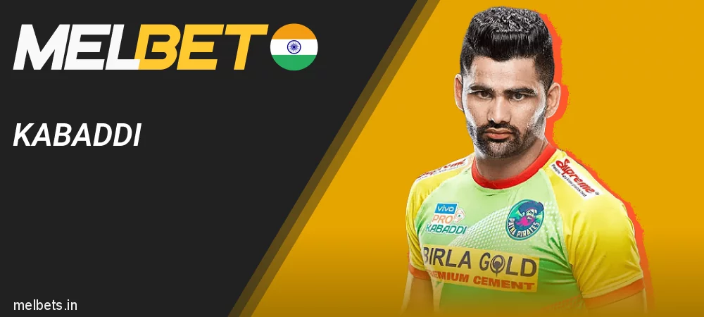 Live Kabaddi betting at Melbet