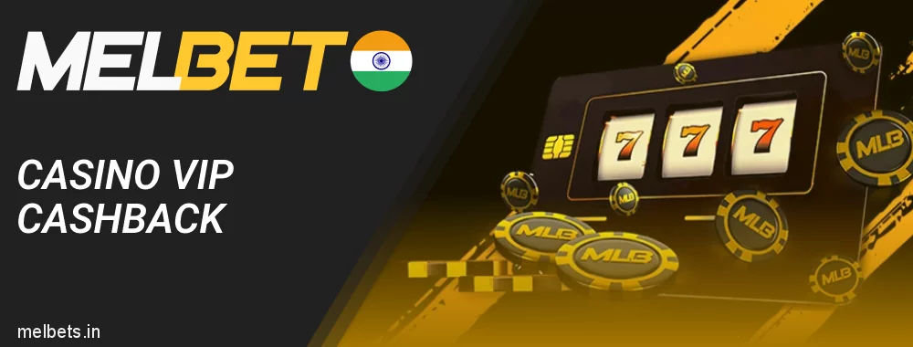 Casino VIP Cashback - bonus at Melbet