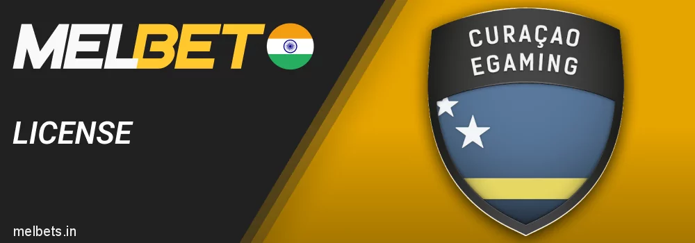 Melbet platform has a Curacao license