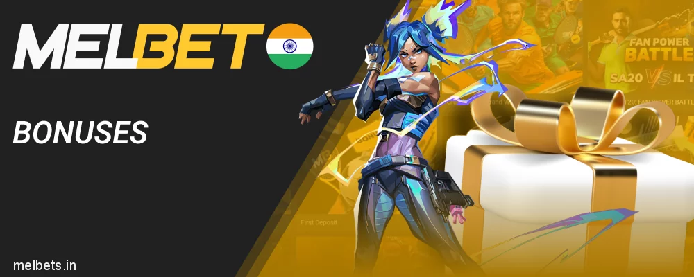 Melbet bonuses for eSports betting in India