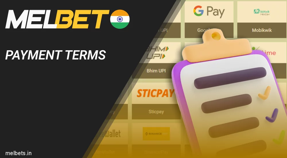 Melbet Payments rules