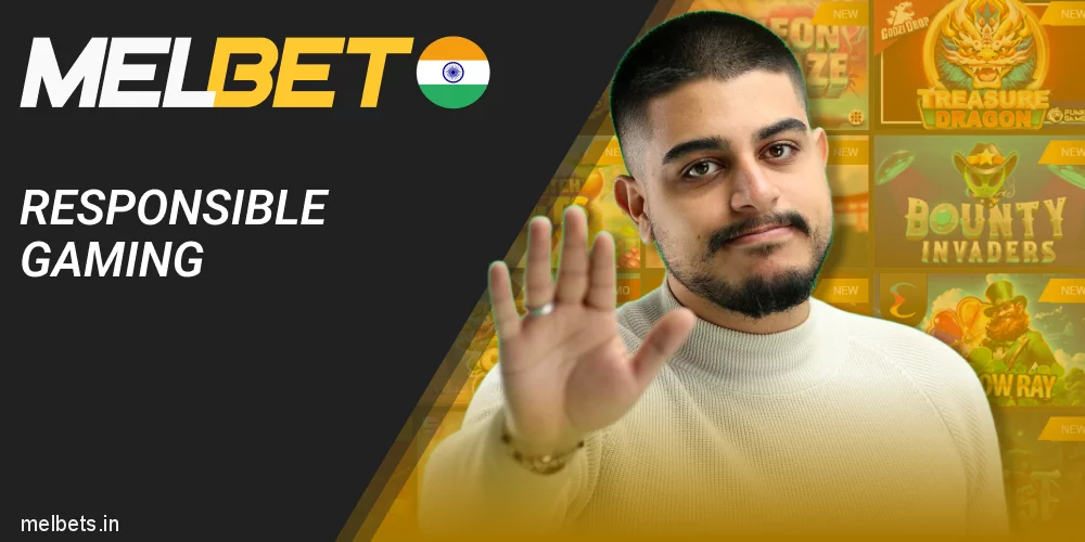 Responsible gambling at Melbet IN