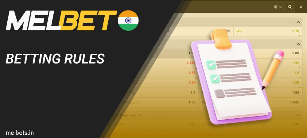 Melbet betting rules